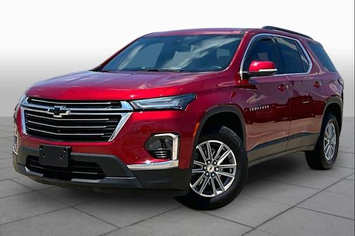 Radiant Red Tintcoat 2023 Chevrolet Traverse LT Cloth