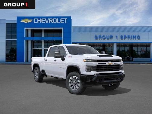 White 2026 Chevrolet Silverado 2500 Custom