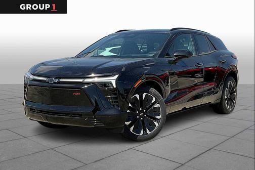 Black 2025 Chevrolet Blazer EV eAWD RS