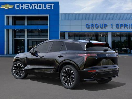 Black 2025 Chevrolet Blazer EV RS
