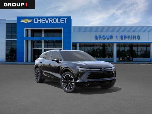 Black 2025 Chevrolet Blazer EV RS
