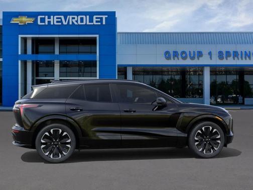 Black 2025 Chevrolet Blazer EV RS