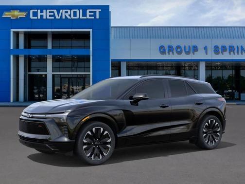 Black 2025 Chevrolet Blazer EV RS