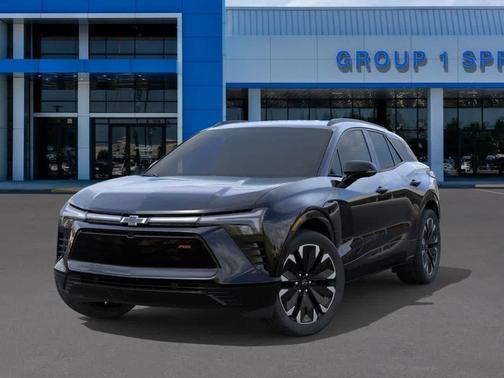 Black 2025 Chevrolet Blazer EV RS