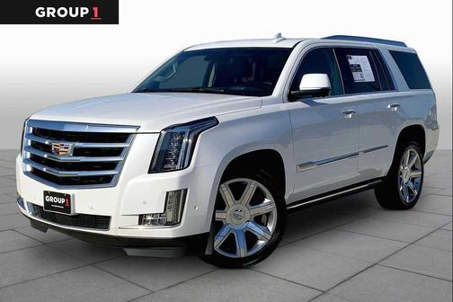 Crystal White Tri-Coat 2019 Cadillac Escalade Premium Luxury