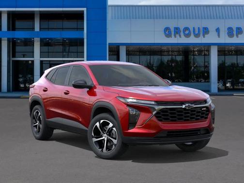Red 2026 Chevrolet Trax 1RS
