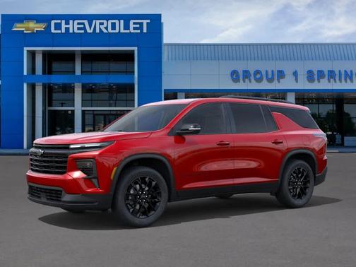Red 2026 Chevrolet Traverse LT