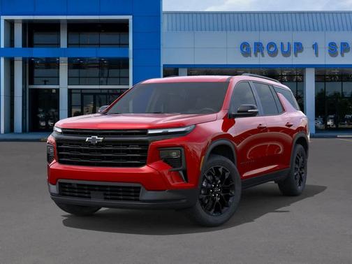 Red 2026 Chevrolet Traverse LT