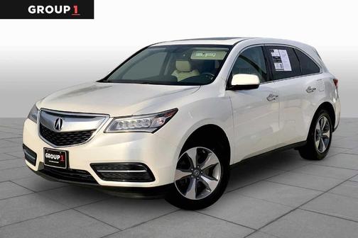 White Diamond Pearl 2016 Acura MDX