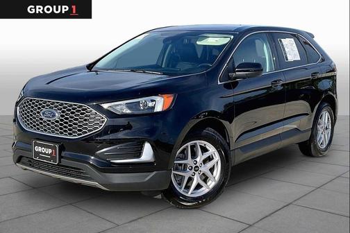 Agate Black Metallic 2023 Ford Edge SEL