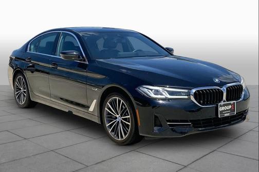Black Sapphire Metallic 2023 BMW 530e Base