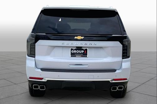 Polar White Tricoat 2026 Chevrolet Suburban High Country, RWD