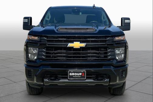 Black 2024 Chevrolet Silverado 2500 Custom