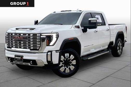 Summit White 2025 GMC Sierra 3500 Denali