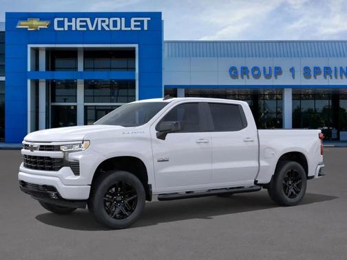 Summit White 2026 Chevrolet Silverado 1500 RST