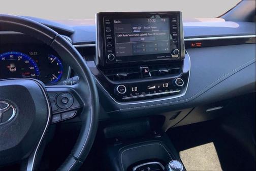Blue Flame/Midnight Black Metallic 2022 Toyota Corolla XSE