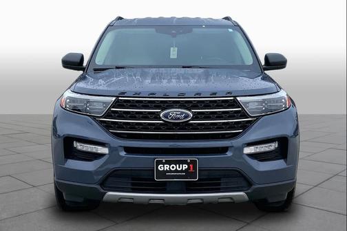 Infinite Blue Metallic Tinted Clearcoat 2021 Ford Explorer XLT