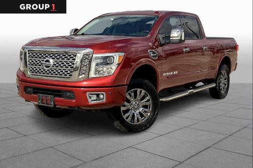 Cayenne Red 2016 Nissan Titan XD Platinum Reserve