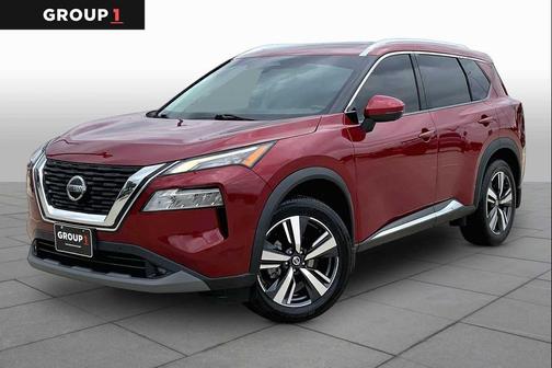 Scarlet Ember Tintcoat 2021 Nissan Rogue SL
