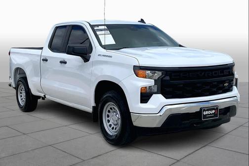 Summit White 2023 Chevrolet Silverado 1500 WT