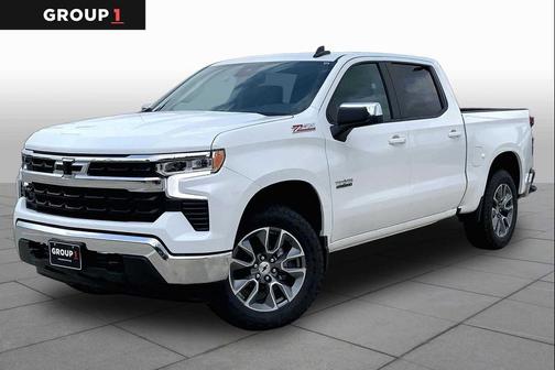 Summit White 2026 Chevrolet Silverado 1500 LT