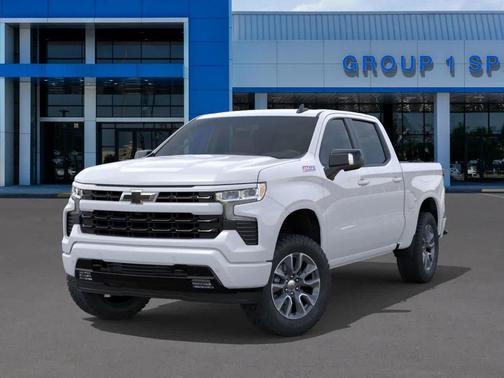 Summit White 2025 Chevrolet Silverado 1500 RST
