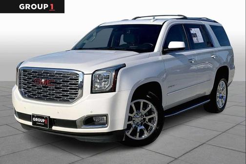 White Frost Tri-Coat 2019 GMC Yukon Denali
