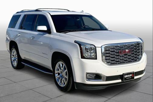 White Frost Tri-Coat 2019 GMC Yukon Denali