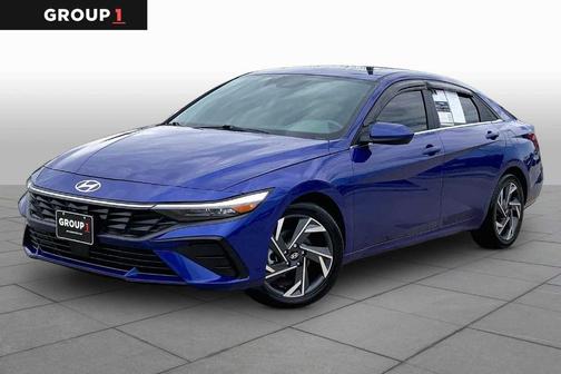 Intense Blue 2024 Hyundai ELANTRA SEL