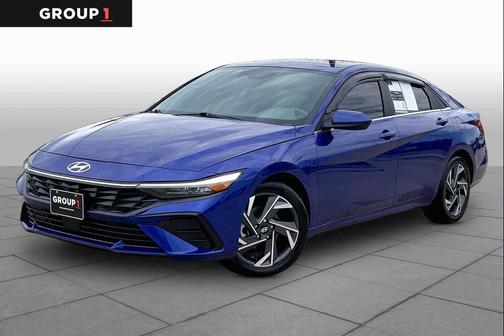 Intense Blue 2024 Hyundai ELANTRA SEL