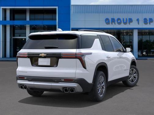 White 2026 Chevrolet Traverse LT