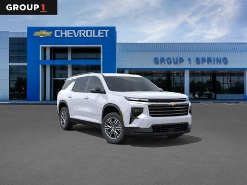White 2026 Chevrolet Traverse LT