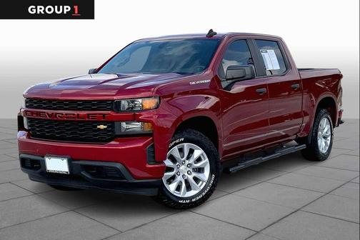 Cherry Red Tintcoat 2021 Chevrolet Silverado 1500 Custom