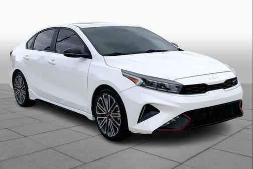 Snow White Pearl 2023 Kia Forte GT