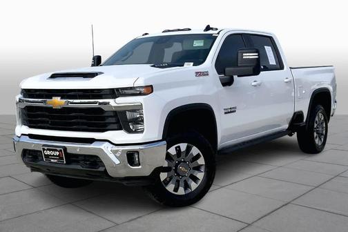 Summit White 2025 Chevrolet Silverado 2500 LT