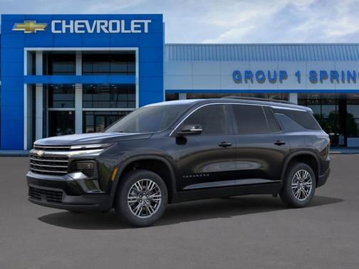 Black 2026 Chevrolet Traverse LT