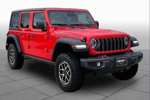 Firecracker Red Clearcoat 2026 Jeep Wrangler Rubicon