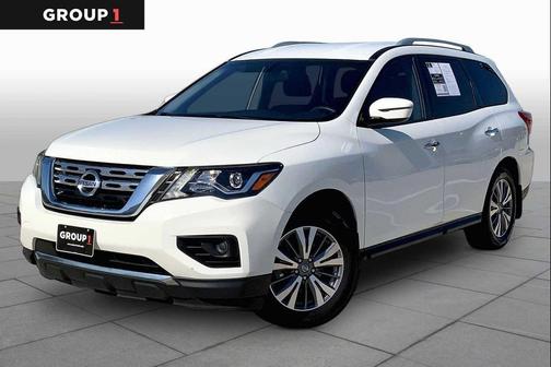 Glacier White 2020 Nissan Pathfinder S