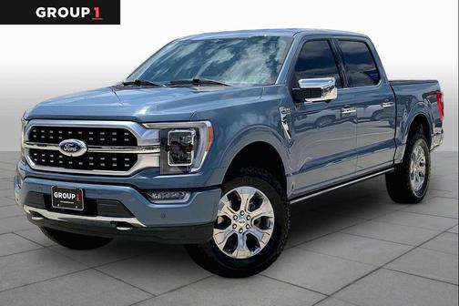 Azure Gray Metallic 2023 Ford F-150 Platinum