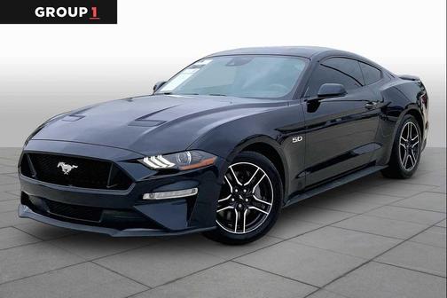 Antimatter Blue Metallic 2021 Ford Mustang GT