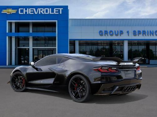 Black 2026 Chevrolet Corvette Z06
