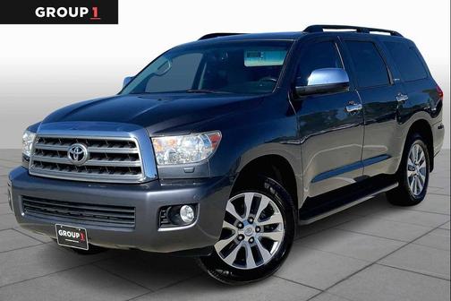 Magnetic Gray Metallic 2016 Toyota Sequoia Limited