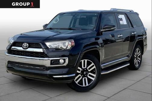 Midnight Black Metallic 2019 Toyota 4Runner Limited