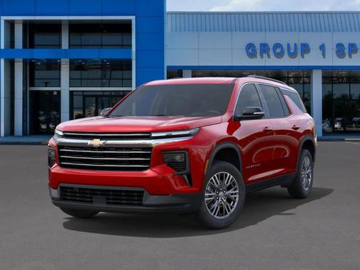 Red 2026 Chevrolet Traverse LT