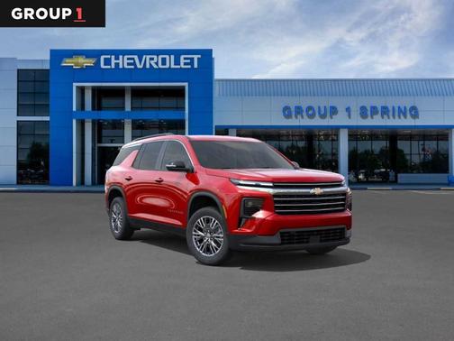 Red 2026 Chevrolet Traverse LT
