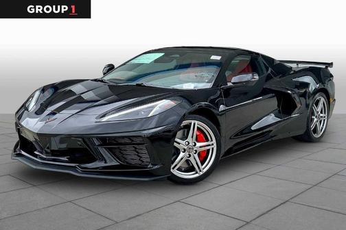 Black 2026 Chevrolet Corvette Stingray w/2LT