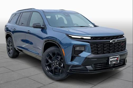 Blue 2026 Chevrolet Traverse RS