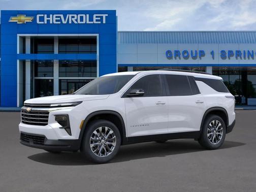 Summit White 2026 Chevrolet Traverse LT