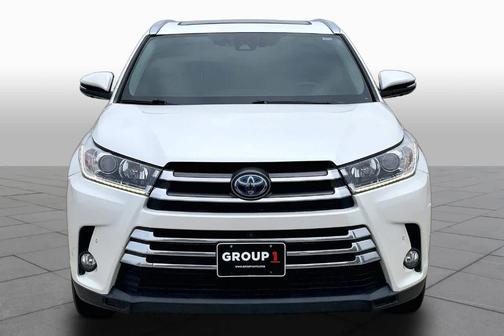 Blizzard Pearl 2018 Toyota Highlander Hybrid Limited