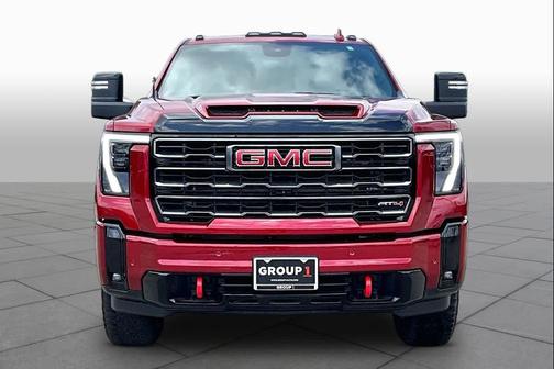 Volcanic Red Tintcoat 2025 GMC Sierra 2500 AT4